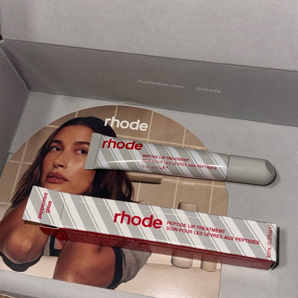 Rhode peppermint glaze peptide lip